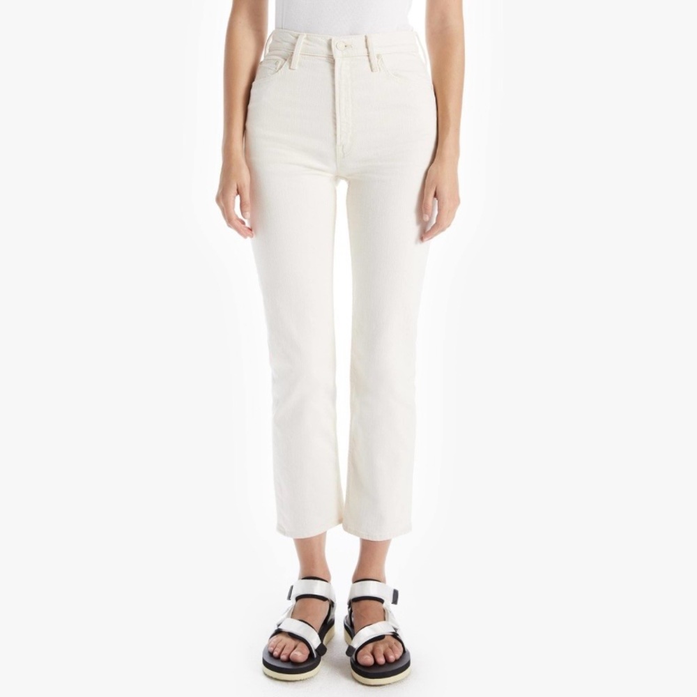 Mother Denim Size 26 High Waisted Rider Ankle Jean in Act‎ Natural